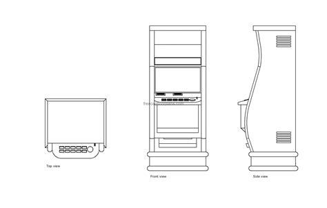 Slot Machine, Plan+Elevation .